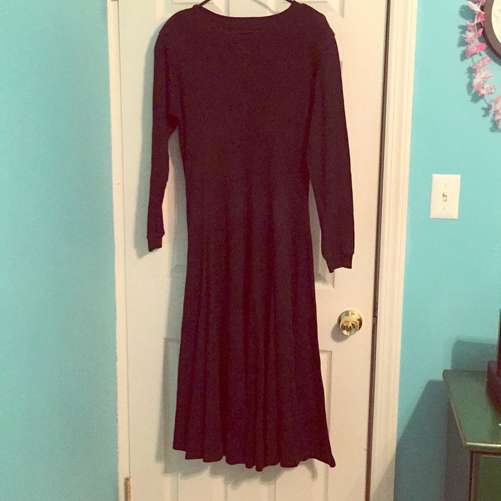 Vintage Black Sheath Dress